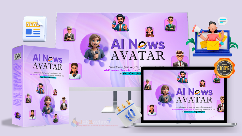 AINews Avatar : Creates Automated Viral AI Avatar News Site
